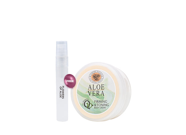 Aloe Vera Body Butter Q10 Firming and Toning 250ml FREE Aloe Vera 10ml Atomiser