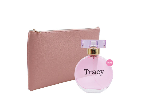 Tracy Eau De Parfum 50ml PLUS Pink Clutch Bag