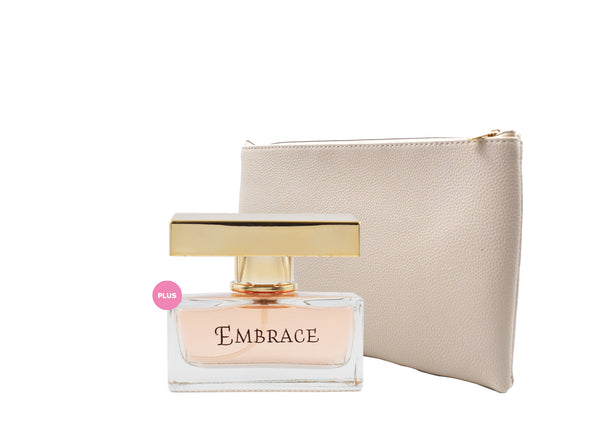 Embrace Eau De Parfum 50ml PLUS Cream Clutch Bag