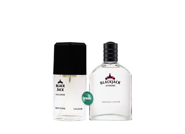 Black Jack Eau De Toilette 50ml FREE Black Jack Aftershave 75ml