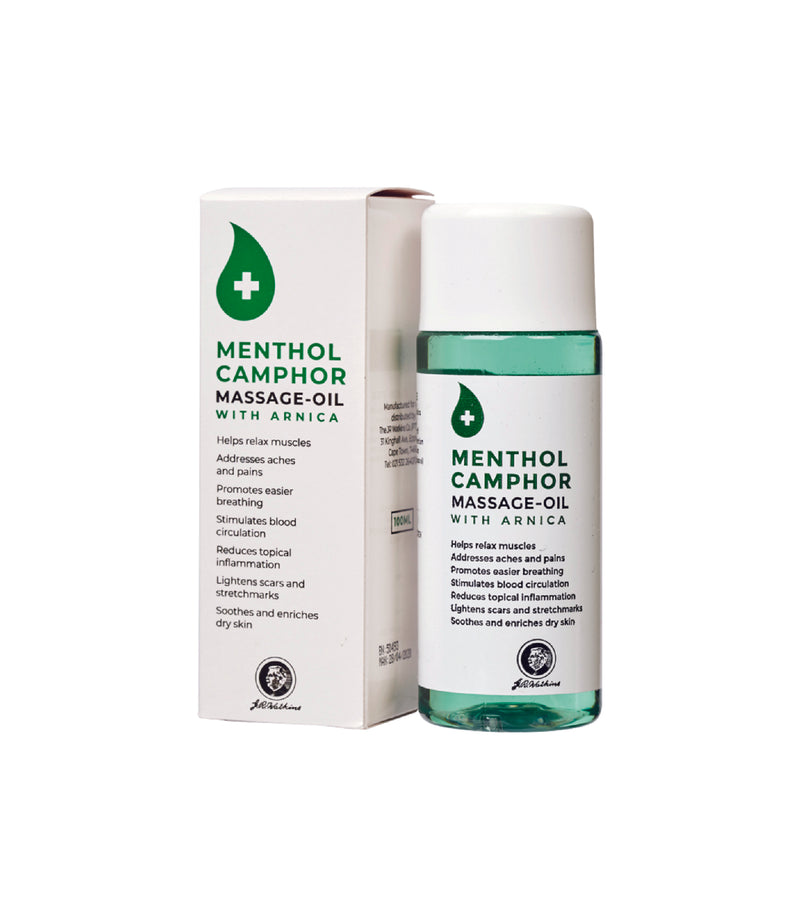 Menthol Camphor Massage Oil with Arnica