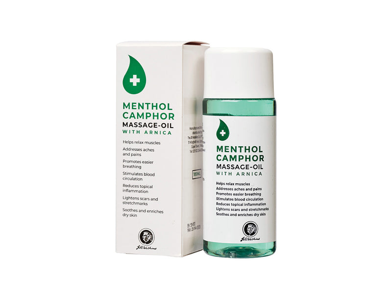 Menthol Camphor Massage Oil with Arnica 100ml