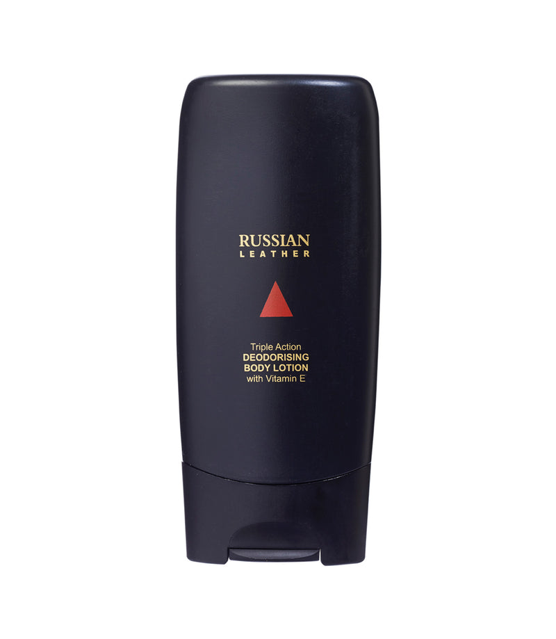 Russian Leather Triple Action Deodorising Body Lotion 250ml