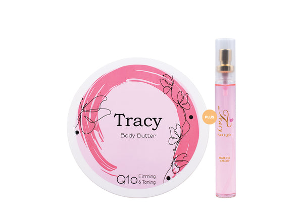 Tracy Body Butter Q10 Firming and Toning 250ml PLUS Tracy Parfum 20ml